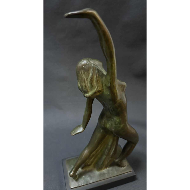 Géo Vindevogel "De Danseres" bronzen sculptuur