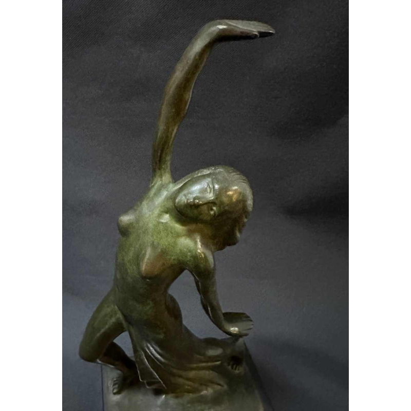 Géo Vindevogel "De Danseres" bronzen sculptuur