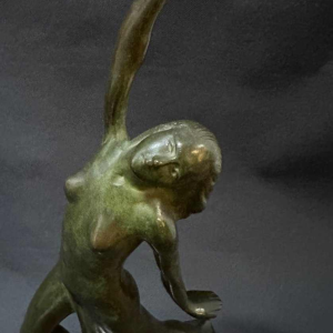 Géo Vindevogel "The Dancer" bronze sculpture