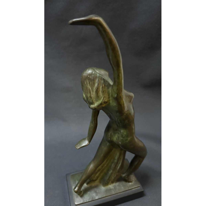 Géo Vindevogel "The Dancer" bronze sculpture