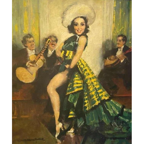 La Chanteuse et les musiciens de Charles Watelet