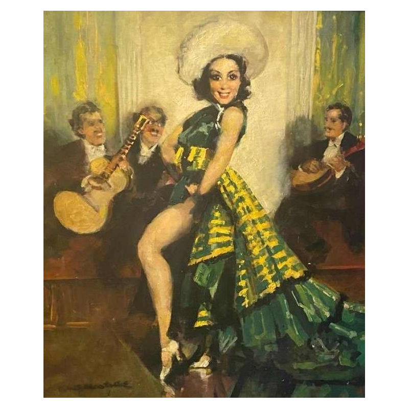 La Chanteuse et les musiciens de Charles Watelet