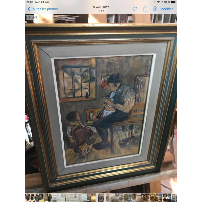 Le joueur de flûte et l'enfant de Ignatus Tashner