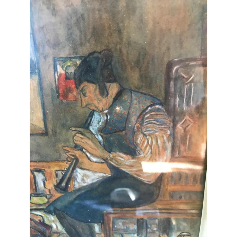 Le joueur de flûte et l'enfant de Ignatus Tashner