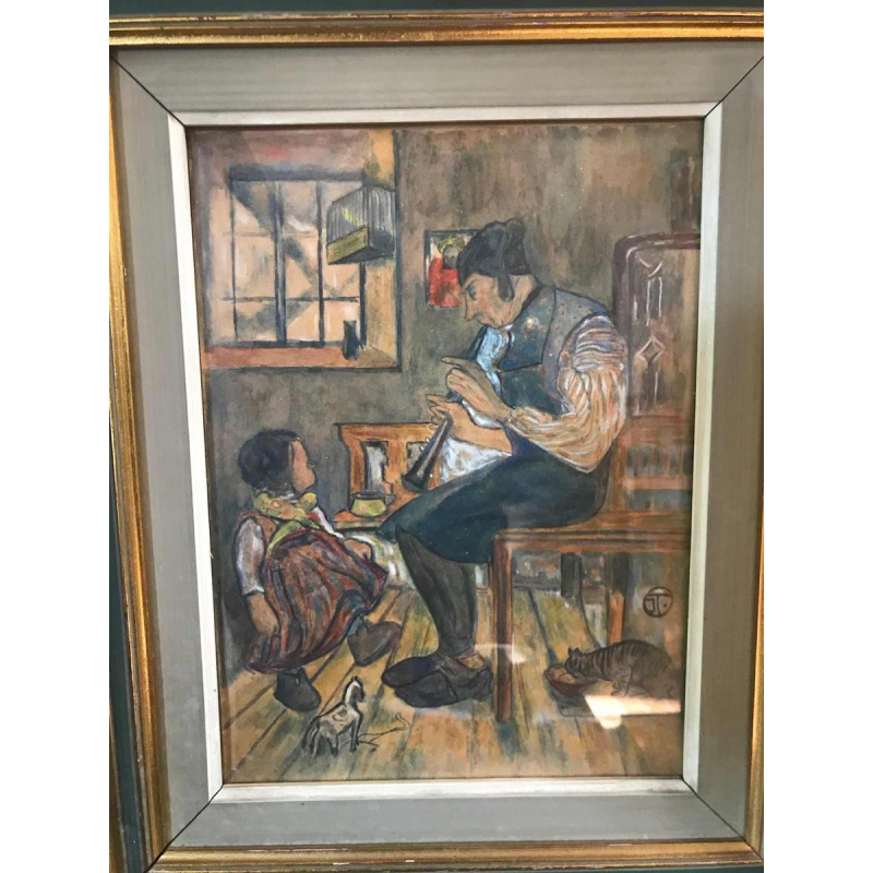 The Pied Piper and the Child by Ignatus Tashner