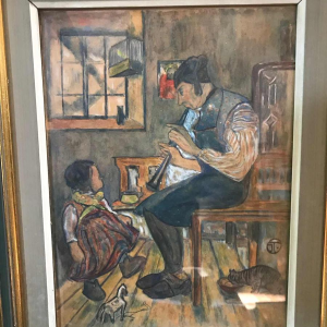 Le joueur de flûte et l'enfant de Ignatus Tashner