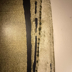 Georges (Géo) De Vlamynck, abstract schilderij, olieverf op paneel, ca 1960