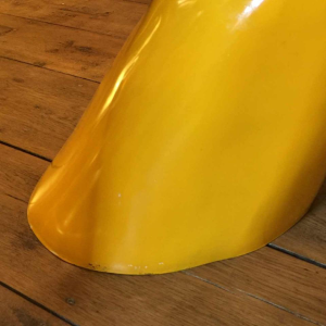 Fauteuil "Hand" in polyester, onbekende ontwerper