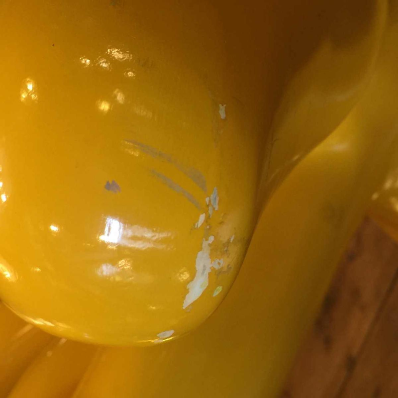 Fauteuil "Hand" in polyester, onbekende ontwerper