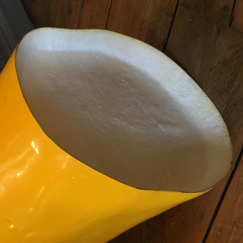 Armchair "Hand" in polyester, unknown designer