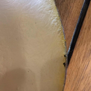 Armchair "Hand" in polyester, unknown designer