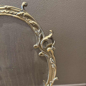 Napoleon III style bronze screen firewall, late 19th century