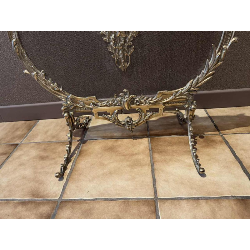 Napoleon III stijl bronzen scherm firewall, eind 19e eeuw