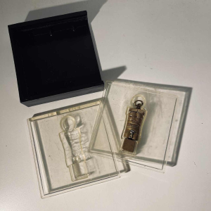 Miguel Berrocal “Micro David” hanger/afneembaar beeldhouwwerk, brons/zilver, ca. 1970