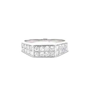 Ring 18k witgoud & diamanten