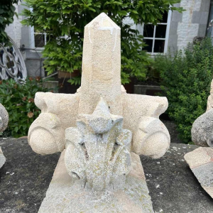 Sculpture of a limestone pinnacle from a castle built in 1869 (4 available)