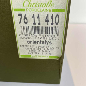 Maison Christofle, porseleinen kan “Orientalys”, Parijs, Frankrijk