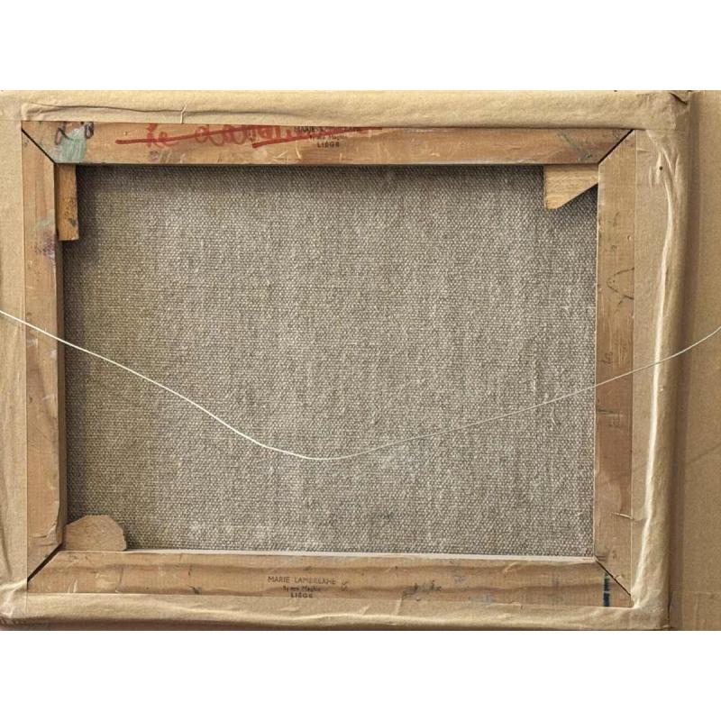 Marie LAMBREXHE - Landscape - oil painting on canvas, 20th century