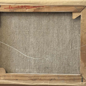 Marie LAMBREXHE - Landschap - olieverf op doek, 20e eeuw