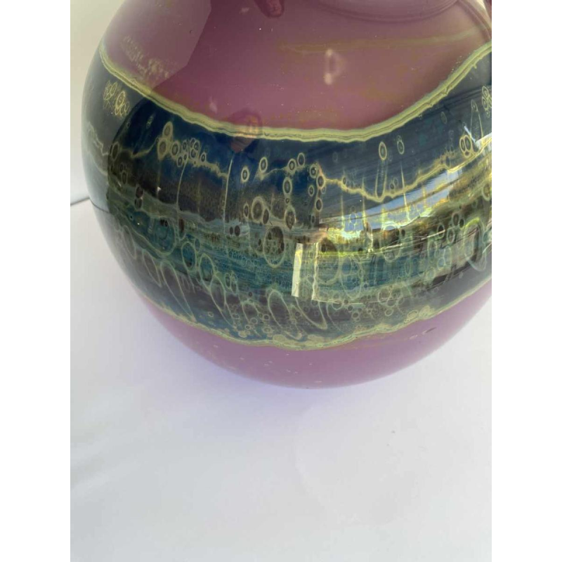 Samuel Jacob Herman (SJH) for Val-St-Lambert, vase signed, late 20th century