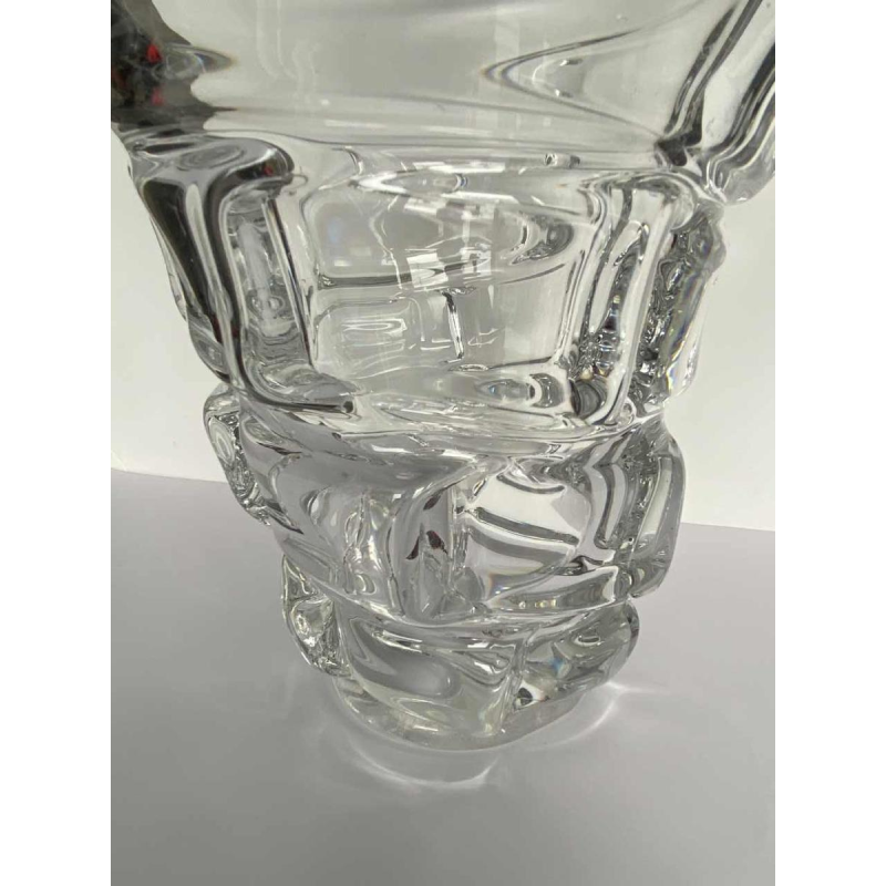 Antonio & Guido Bon pour Val Saint Lambert, vase en cristal, ca 1950/60