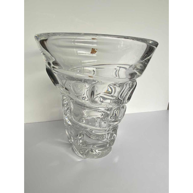 Antonio & Guido Bon pour Val Saint Lambert, vase en cristal, ca 1950/60