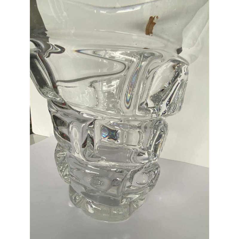 Antonio & Guido Bon pour Val Saint Lambert, vase en cristal, ca 1950/60