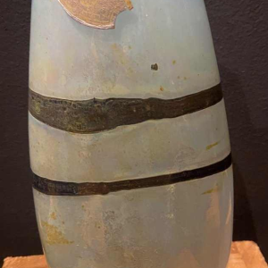 Samuel Herman pour Vase Val Saint Lambert, vase en cristal série "Eldorado", ca 1970