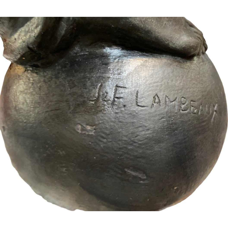 Jef Lambeaux "La Jeune femme" sculptuur, Atelier gips