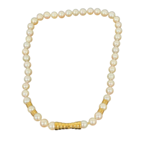 Collier Perle & Or Jaune : Élégance intemporelle.