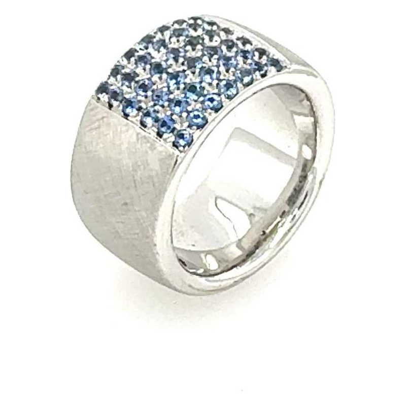 Roberto Coin, white gold & sapphire ring