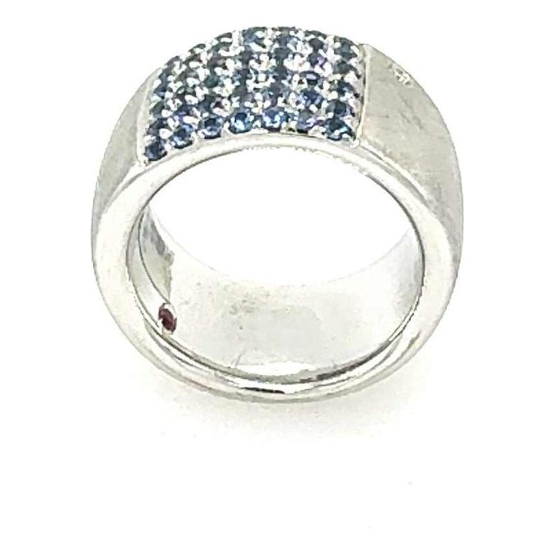 Roberto Coin, white gold & sapphire ring