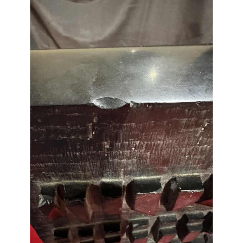 Richard Flament, abstract beeld 142cm in Mazy marmer, 1974