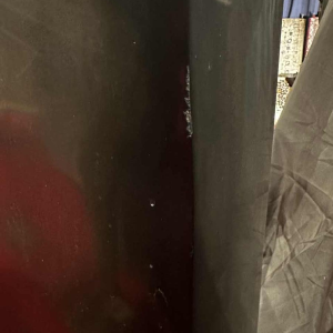 Richard Flament, abstract beeld 142cm in Mazy marmer, 1974