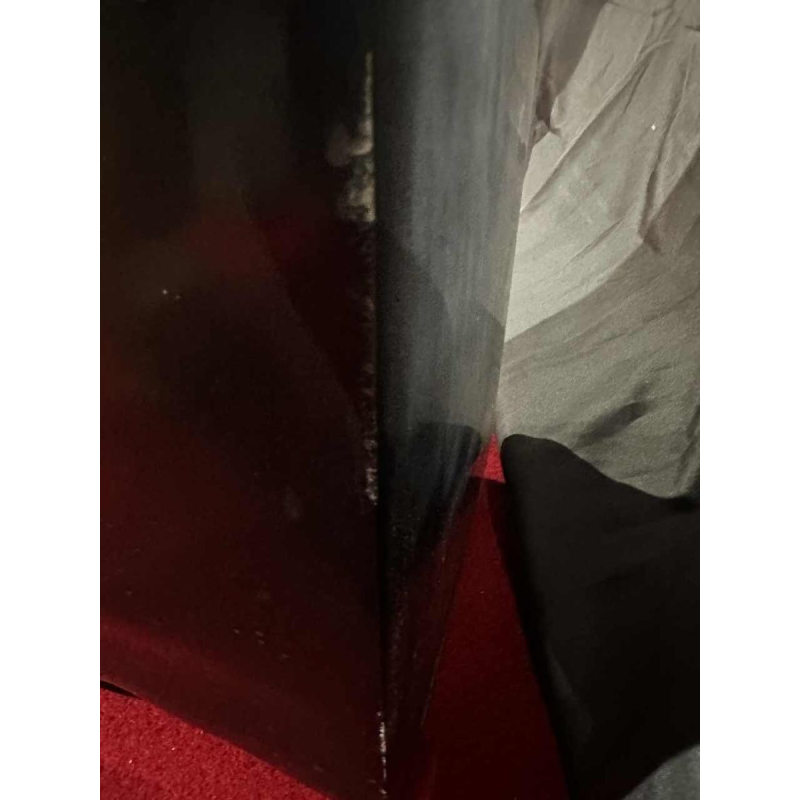 Richard Flament, abstract sculpture 142cm, Mazy marble, 1974