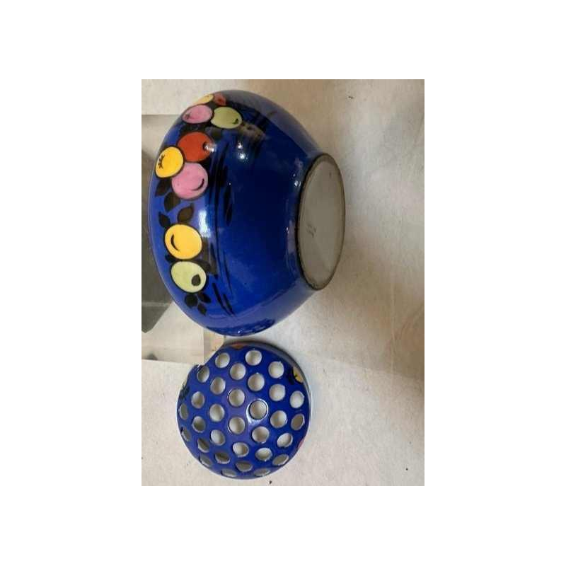 Schitterende Art Deco bloemenhouder van Limoges porselein