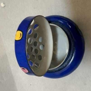 Superbe pique-fleurs Art Déco en porcelaine de Limoges