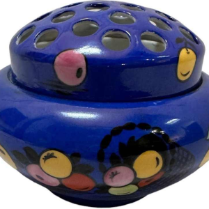 Schitterende Art Deco bloemenhouder van Limoges porselein