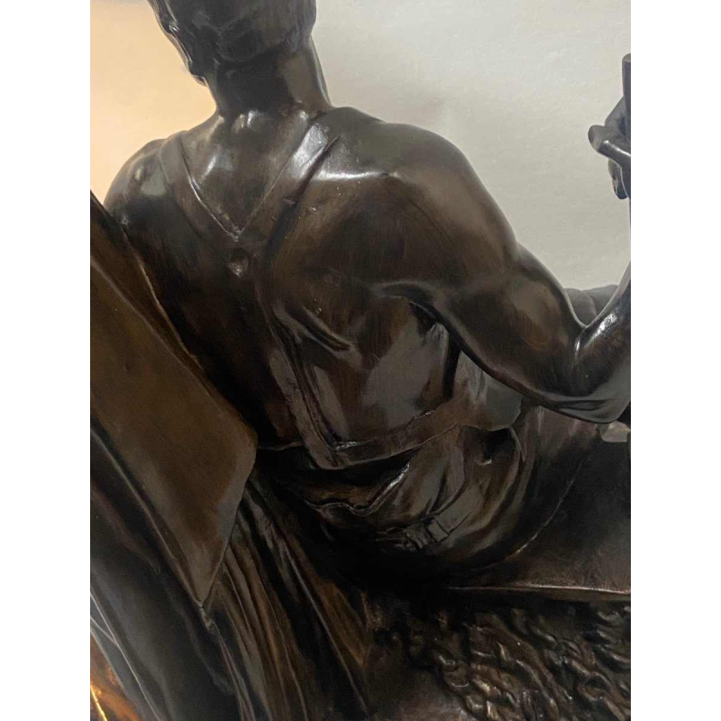 Reinhard Schnauder "Hommage à lindustrie" sculpture en bronze, 1929