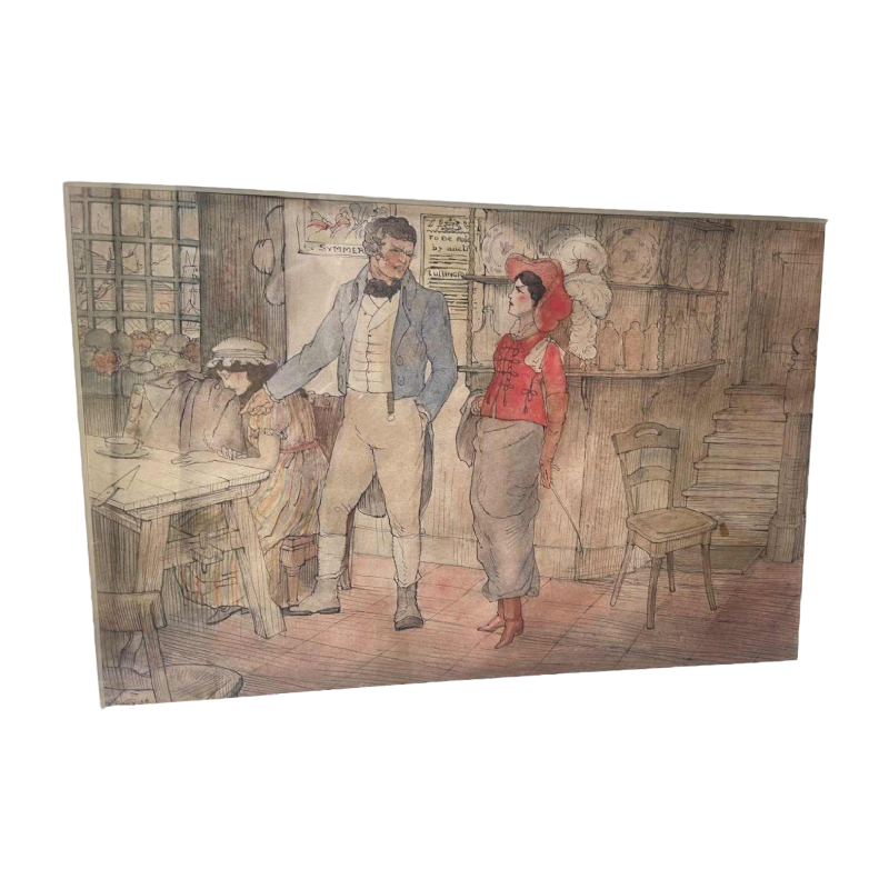 The English Pub by Jacques Laudy, Hergé's friend 1938