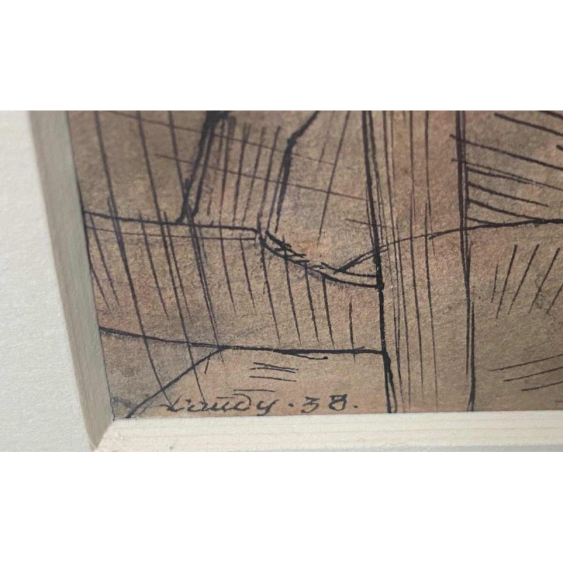 The English Pub door Jacques Laudy, vriend van Hergé 1938