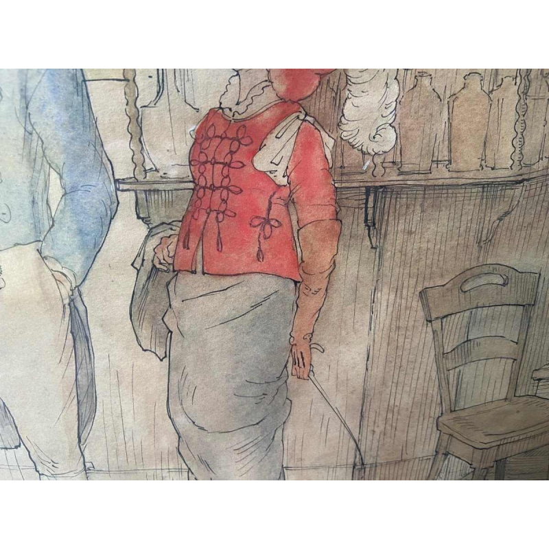 Le Pub Anglais de Jacques Laudy, lami de Hergé 1938