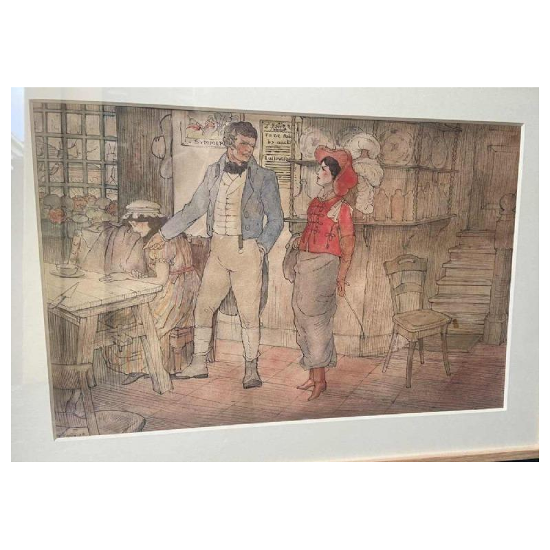 Le Pub Anglais de Jacques Laudy, lami de Hergé 1938