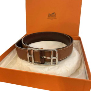 Hermès Cape Cod omkeerbare leren riem