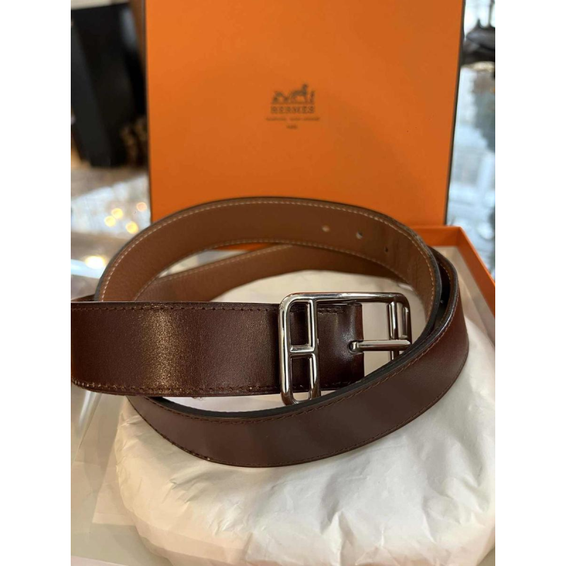 Hermès ceinture "Cape Cod réversible en cuir