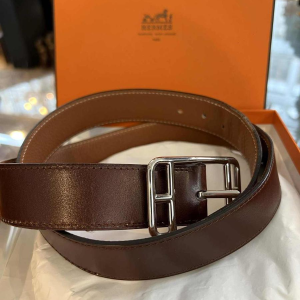 Hermès Cape Cod omkeerbare leren riem