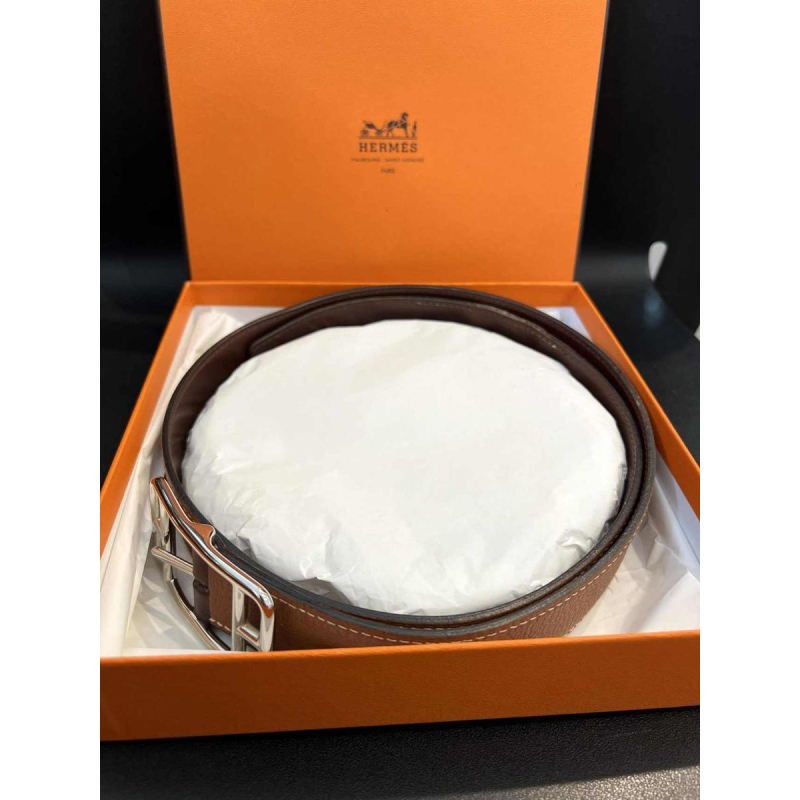 Hermès Cape Cod omkeerbare leren riem