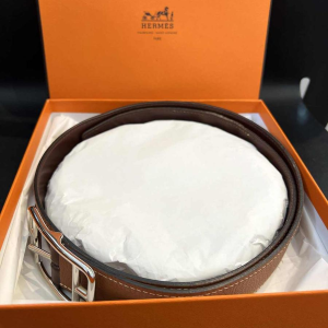 Hermès Cape Cod omkeerbare leren riem