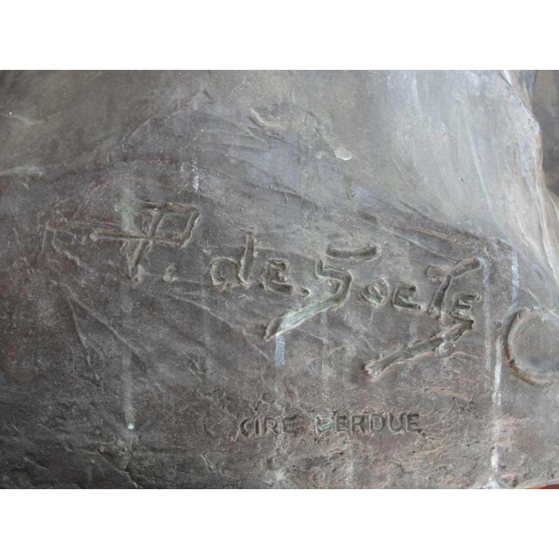 Buste du célèbre Homme de loi Jules Destrée