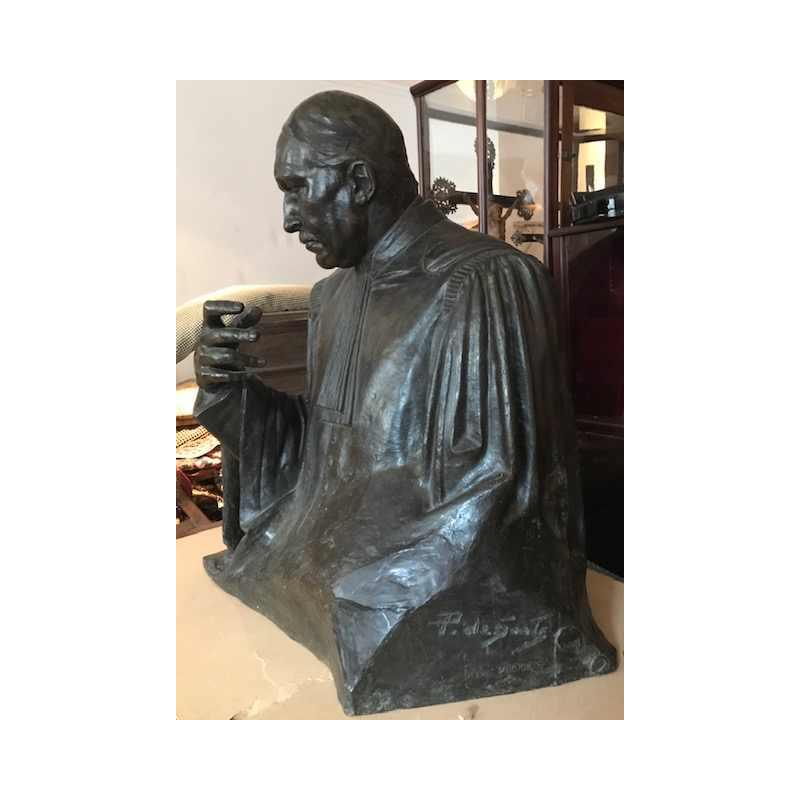 Buste van de beroemde advocaat Jules Destrée